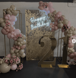 21st Birthday Display