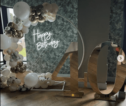 40th Birthday Display